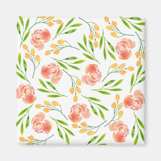 Blume Ohren Magnet (Vorne)