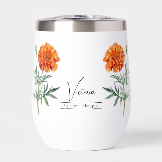 Blume Oktober Marigold (Vorderseite)