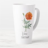 Blume Oktober Marigold Milchtasse (Rechte Ecke)