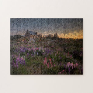 Blume Ölgemälde Landschaft Hübsch Puzzle