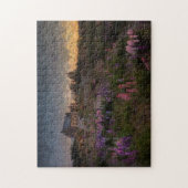 Blume Ölgemälde Landschaft Hübsch Puzzle (Vertikal)
