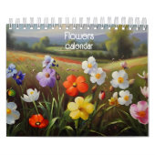 Blume Ölmalerei Kalender (Titelbild)