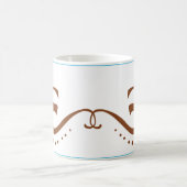 Blume OM höhlen Kaffeetasse (Mittel)