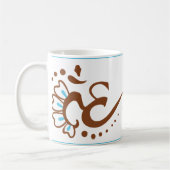Blume OM höhlen Kaffeetasse (Links)