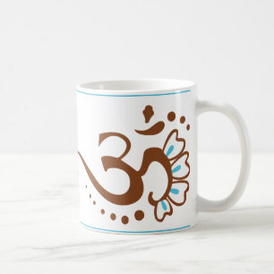 Blume OM höhlen Kaffeetasse
