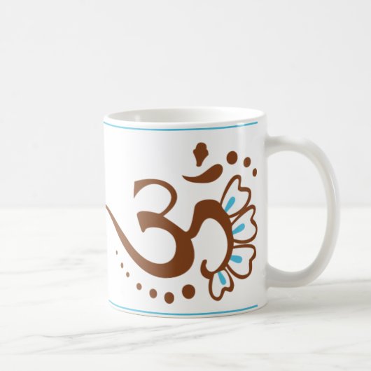 Blume OM höhlen Kaffeetasse (Rechts)