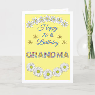 Blume Oma Personalisiert Geburtstagskarte Dankeskarte