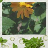 Blume Orange Pot Marigold (Calendula officinalis) Geschirrtuch (Gefaltet)
