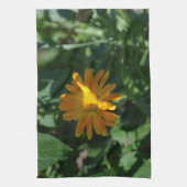 Blume Orange Pot Marigold (Calendula officinalis) Geschirrtuch (Vertikal)