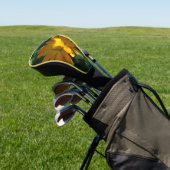 Blume Orange Pot Marigold (Calendula officinalis) Golf Headcover (In SItu)