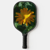 Blume Orange Pot Marigold (Calendula officinalis) Pickleball Schläger (Rückseite)