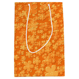 Blume, Orangengläser Mittlere Geschenktüte