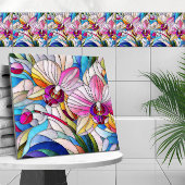Blume Orchid Fliese