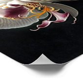 Blume Orchideen Poster (Ecke)