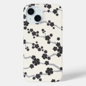 Blume Orientalischer Zen Case-Mate iPhone Hülle (Rückseite)