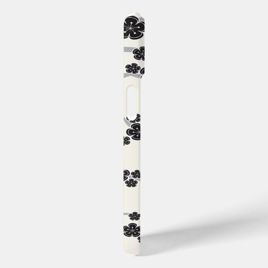 Blume Orientalischer Zen Case-Mate iPhone Hülle (Rückseite / Rechts)