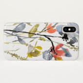 Blume Overlay - Aquarell-Blume und -Stiele Case-Mate iPhone Hülle (Rückseite (Horizontal))