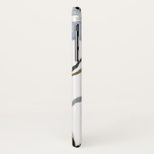 Blume Overlay - Aquarellfarben-Pastell-Blume Case-Mate iPhone Hülle (Hinten/Links)