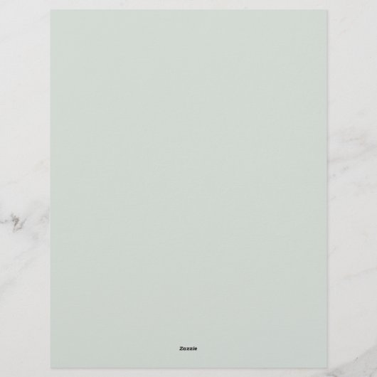 Blume-Overlay-Grenze Briefbogen (Rückseite)