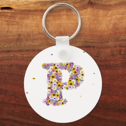BLUME P SCHLÜSSELANHÄNGER (Vorderseite)