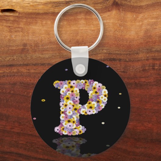 BLUME P SCHLÜSSELANHÄNGER (Vorderseite)
