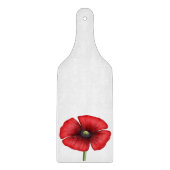 Blume Paddelgläser-Schneidplatte Schneidebrett (Vorderseite)