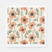 Blume Paper Napkins Serviette (Vorderseite)