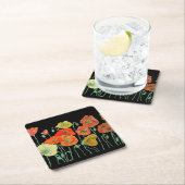 Blume Paper Untersetzer für Orange- und Schwarzpup (Vor Ort)