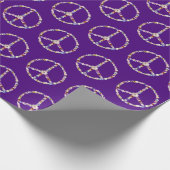 Blume - Papier zum Schutz der Zeichen Geschenkpapier (Ecke)