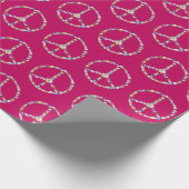 Blume - Papier zum Schutz der Zeichen Geschenkpapier (Ecke)