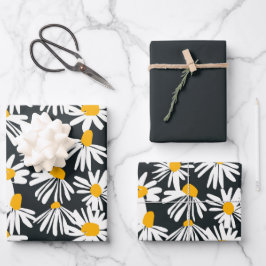 Blume Papierblätter Geschenkpapier Set