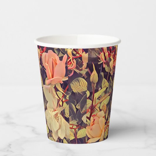 Blume Pappbecher (Links)