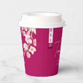 Blume Pappbecher (Rechts)