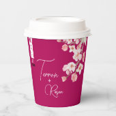 Blume Pappbecher (Vorderseite)