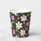 Blume Pappbecher (Vorderseite)
