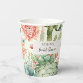 Blume Pappbecher (Vorderseite)