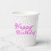 Blume Pappbecher (Rückseite)