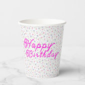 Blume Pappbecher (Vorderseite)