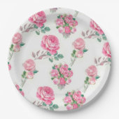 Blume Pappteller (Vorderseite)