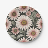 Blume Pappteller (Vorderseite)