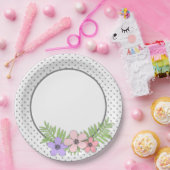 Blume Pappteller (Party)