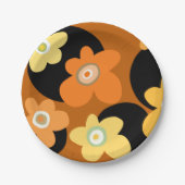 Blume Pappteller (Vorderseite)