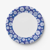 Blume Pappteller (Vorderseite)