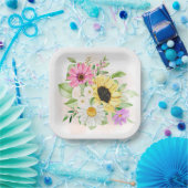 Blume Pappteller (Party)