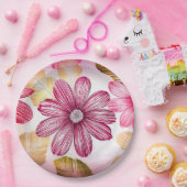 Blume Pappteller (Party)