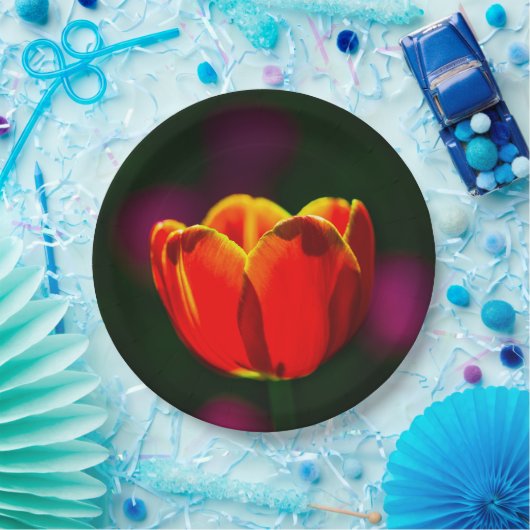 Blume Pappteller (Party)