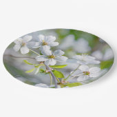 Blume Pappteller (Schrägansicht)