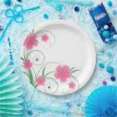 Blume Pappteller (Party)