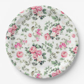 Blume Pappteller (Vorderseite)