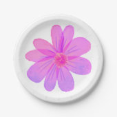 Blume Pappteller (Vorderseite)